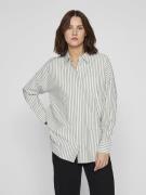 Chemise à fines rayures