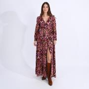 Robe  longue imprimée