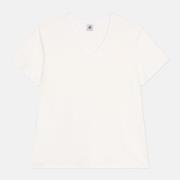 T-shirt Le Droit en coton uni, col V