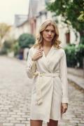 Robe portefeuille fluide, manches longues ROMA