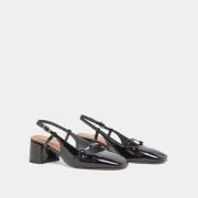 Escarpins slingback cuir Dario fabriqués en Europe