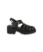 Sandales fisherman chunky en cuir Bayla