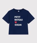 T-shirt Le Boxy à message