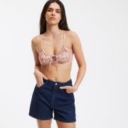 Haut de maillot de bain corbeille imprimé floral