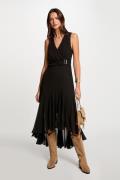 Robe midi fluide