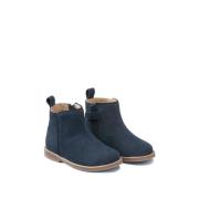 Bottines zippées en cuir