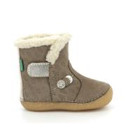 Bottes cuir fourrées So Windy, semelle souple