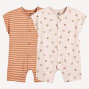 Lot de 2 combishorts imprimés en jersey
