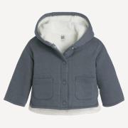 Veste en molleton matelassé, doublure duveteuse