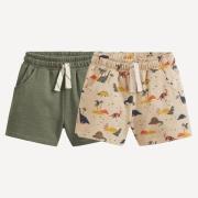 Lot de 2 shorts en molleton