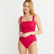 Maillot de bain 1 pièce effet drapé