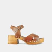 Sandales sabots en cuir Mae Bis