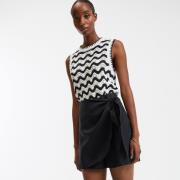 Pull col rond en fine maille