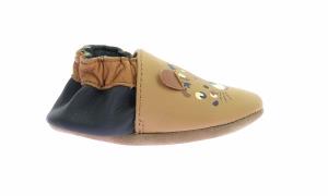 Chaussons cuir Leo Miror