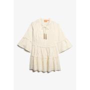 Robe courte en dentelle Ibiza