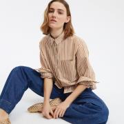 Chemise rayée en coton, Signature MARLÈNE