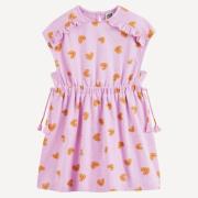 Robe manches courtes, imprimé coeurs