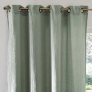 Rideau gaze de coton, oeillets, Kumla