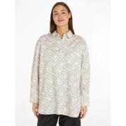 Chemise ample imprimé monogram