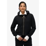 Sweat à capuche zippé à logo Essential