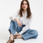 Chemisier romantique en coton Signature EUGENIE