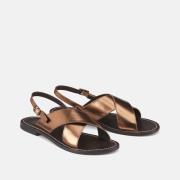 Sandales talon plat, Signature LAURINE
