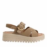 Sandales chunky en cuir
