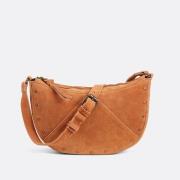 Sac bandoulière en cuir suèdé Thalia