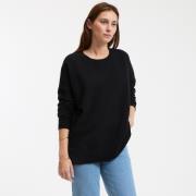 Pull cachemire col rond fine maille volume ample