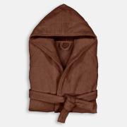 Peignoir capuche éponge velours 450 g/m2, Trizie