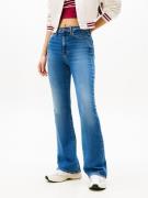 Jean flare taille haute