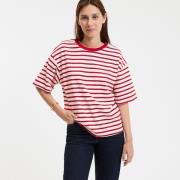 T-shirt rayé volume loose, Signature Paul