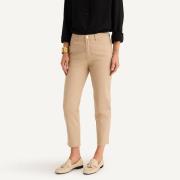 Pantalon droit 7/8ème, coton stretch