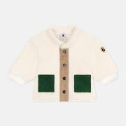 Veste sherpa boutonnée