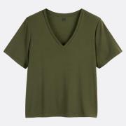 Tee shirt col v manches courtes