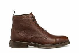 Bottines lacées respirantes en cuir Henreys
