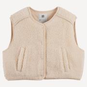 Gilet sans manches en sherpa