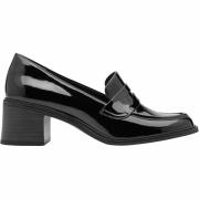 Mocassins vernis à talon