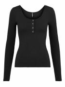 T-shirt manches longues, effet côtelé