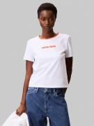 T-shirt manches courtes à logo rétro