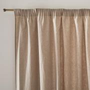 Rideau lin lavé galon fronceur, Onega