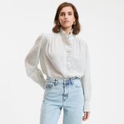 Chemise rayée col victorien, Signature CHARLENE