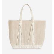 Sac à main cabas L en velours