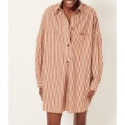 Robe chemise rayée ample, FONTELLA
