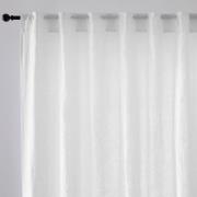 Rideau lin lavé grande largeur patte cachée Onega