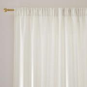 Rideau effet natté galon fronceur, Montego