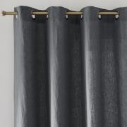 Rideau lin lavé à œillets Onega