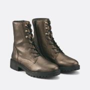 Boots en cuir lacées Hoara, respirant