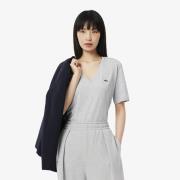 T-shirt décontracté à col V