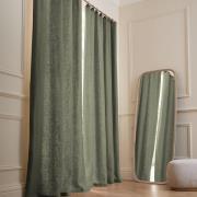 Rideau lin lavé doublé anneaux, Private